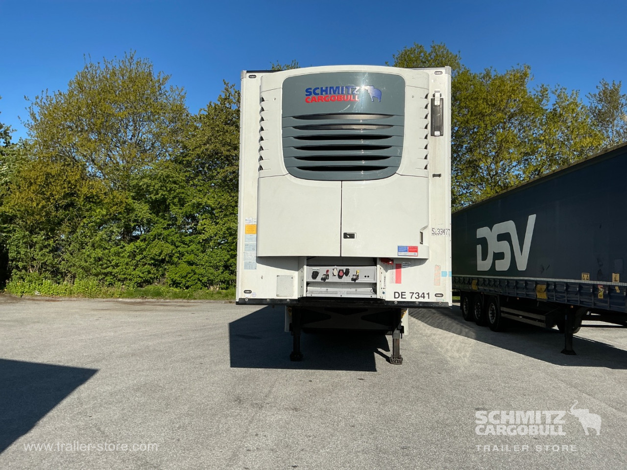 Schmitz Semi Reefer Meat hanging system