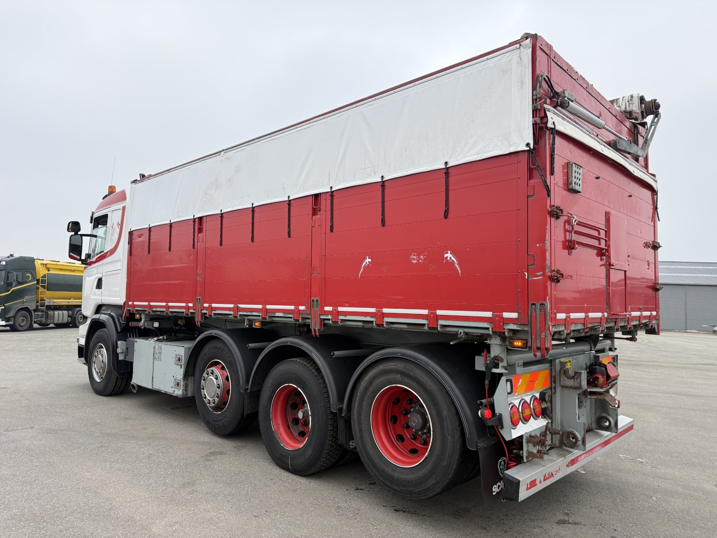 Scania R520 8x2/4 Euro 6 Tipper med EcoTop