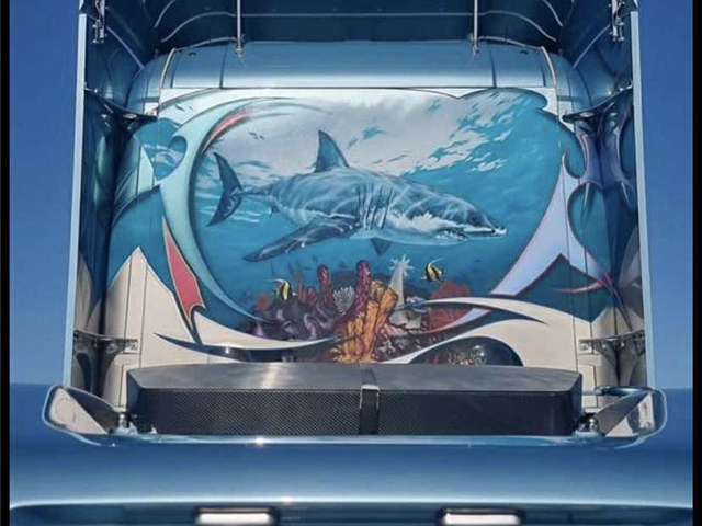 Scania 144-530 Showtruck kun 40500km fra ny