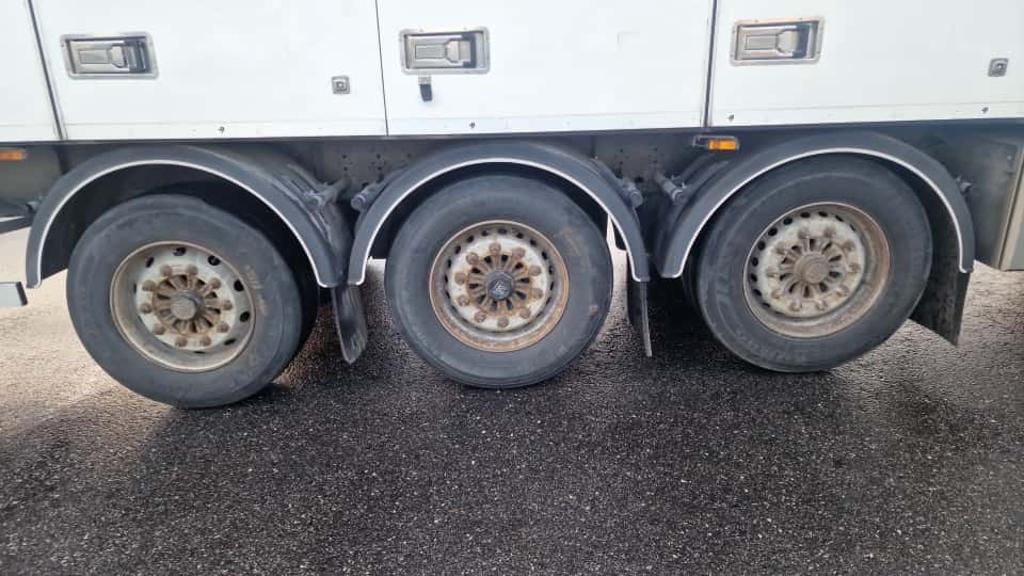 Norfrig 3-akslet køletrailer m. åbningsbar side