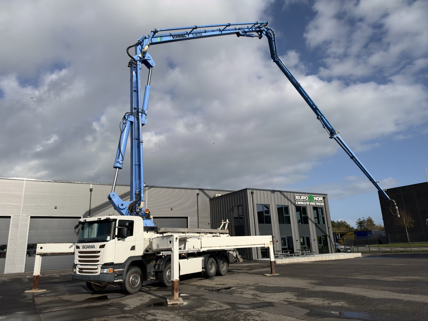 Scania G490 8x4 Schwing S46SX Betonpumpe