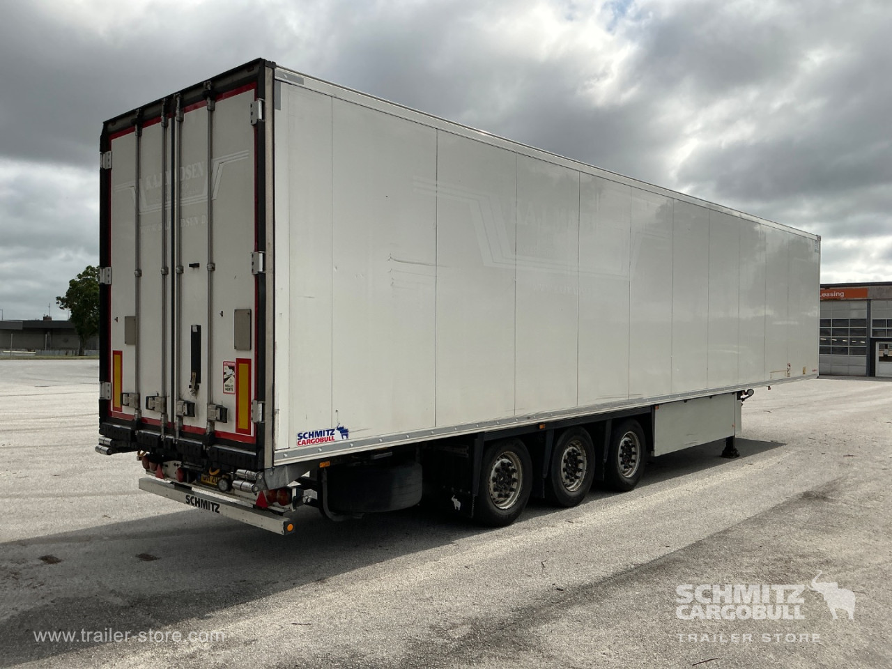 Schmitz Semi Reefer Meat hanging system