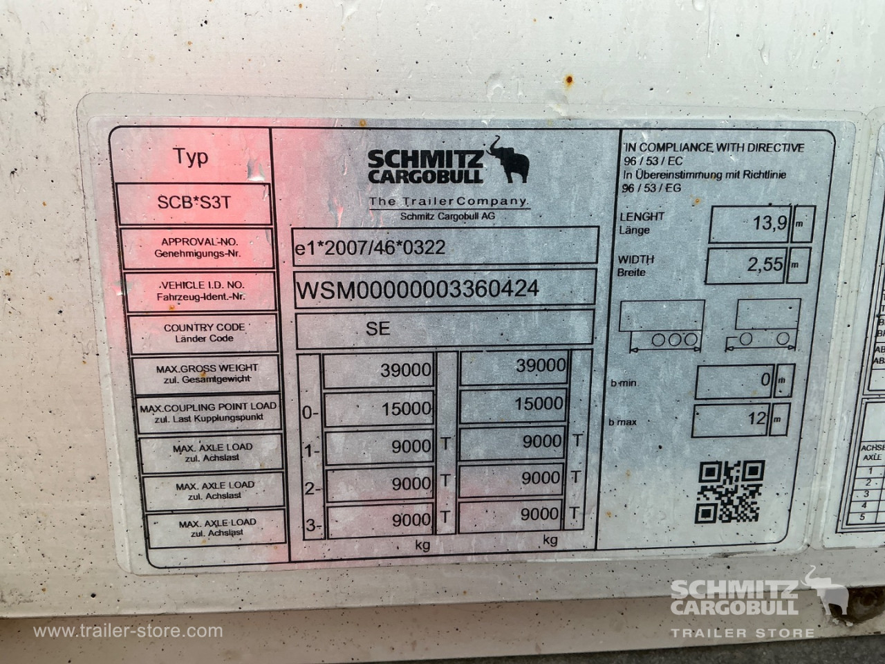 Schmitz Semi Curtainsider Standard