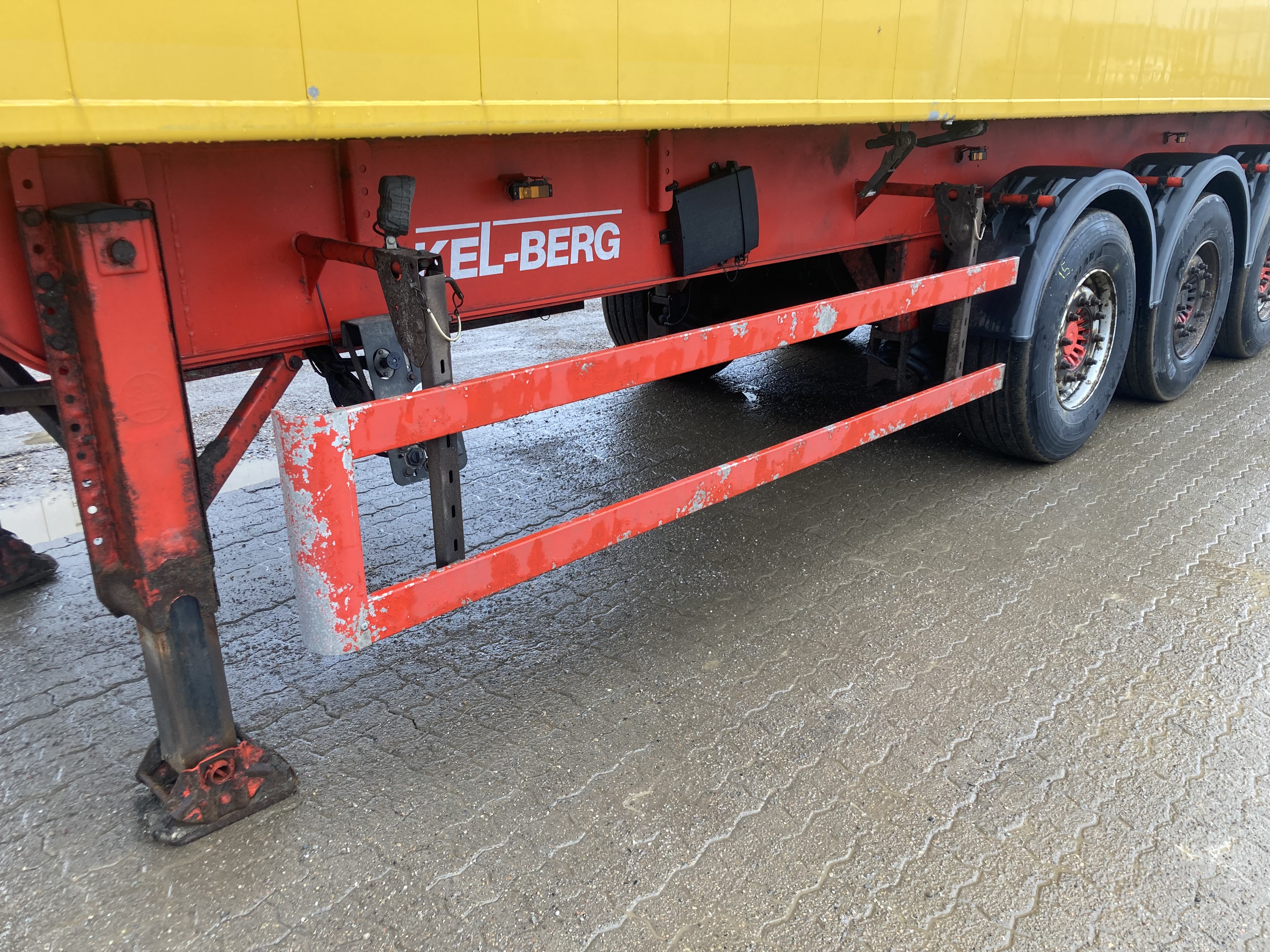 Kelberg 4-akslet tipsættevogn , type T360K