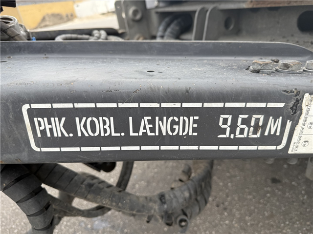 MTDK 30 t. Maskinanhænger m/hydr. ramper